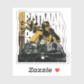 Dynamisch Duo Scrapbook Foto Sticker (Vel)