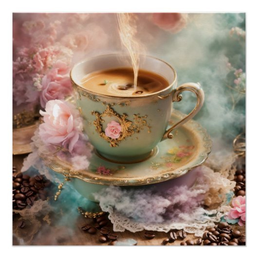 Dynamisch en Spirited Decor poster Perfect Poster (Voorkant)