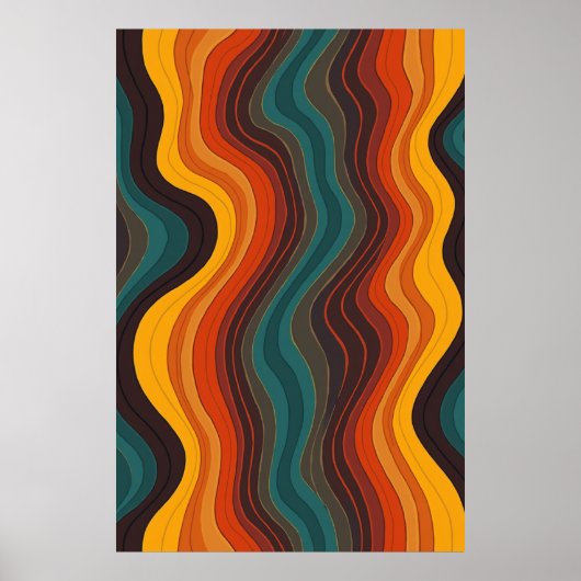 dynamisch geometrisch Poster (Voorkant)