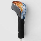 Dynamisch Vuur en IJs Element Golfheadcover (Schuin)