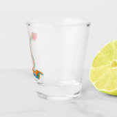 Dynamisch wijzen Hand Shot Glas (Rechts)