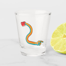 Dynamisch wijzen Hand Shot Glas