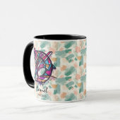 Dynamische Abstracte Monogrammok - D voor Daniel Mok (Voorkant links)