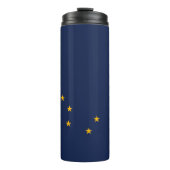 Dynamische Alaska State Flag Graphic op a Thermosbeker (Voorkant)