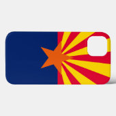 Dynamische Arizona State Flag Graphic op a Case-Mate iPhone Case (Achterkant (horizontaal))