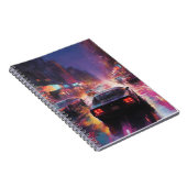 Dynamische Cityscape Racing Notitieboek (Rechterzijde)