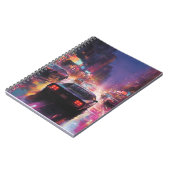 Dynamische Cityscape Racing Notitieboek (Linkerzijde)