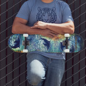 Dynamische Dolphin Ocean Wave geschilderd skateboa Skateboard