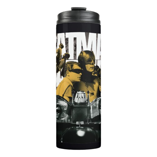 Dynamische Duo Scrapbook-foto Thermosbeker (Voorkant)