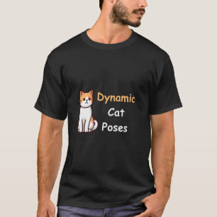 Dynamische kattenhoudingen   Kattenliefhebber mini T-shirt