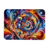 dynamische kleurvortex magneet (Horizontaal)