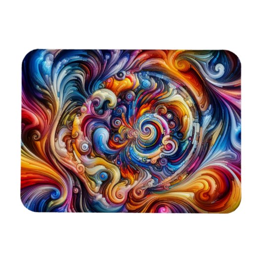 dynamische kleurvortex magneet (Horizontaal)