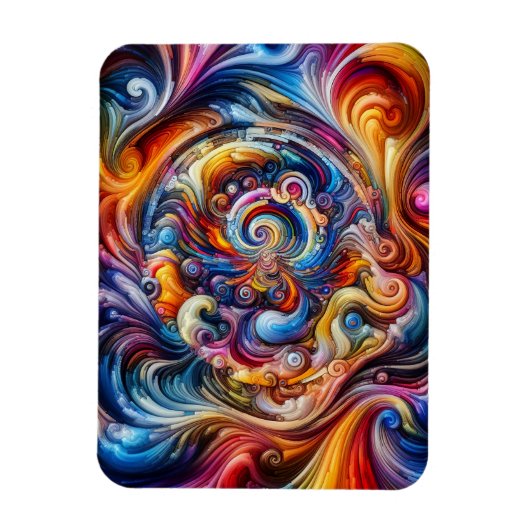 dynamische kleurvortex magneet (Verticaal)