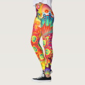 Dynamische Mode Fractal Colorful Leggings (Links)