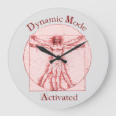 Dynamische modus grote klok (Voorkant)