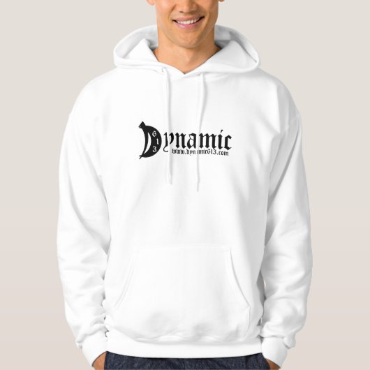 Dynamische  naam hoodie (Voorkant)