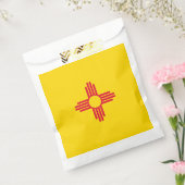 Dynamische Nieuwe Vlag van de Staat Mexico Grafisc Bedankzakje (Gezegeld)