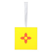 Dynamische Nieuwe Vlag van de Staat Mexico Grafisc Ornament (Rechts)