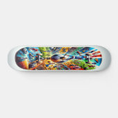 Dynamische sportarena skateboard (Horizontaal)