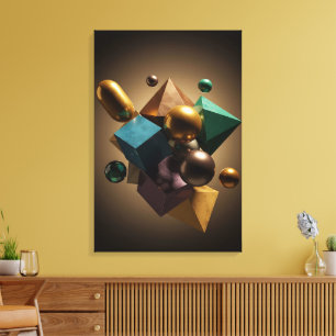 dynamische symmetrie canvas afdruk