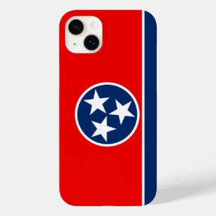 Dynamische Tennessee State Flag Graphic op a Case-Mate iPhone 14 Plus Hoesje