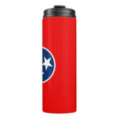 Dynamische Tennessee State Flag Graphic op a Thermosbeker (Voorkant)