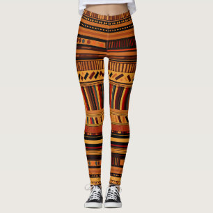 Dynamische tribale tinten leggings