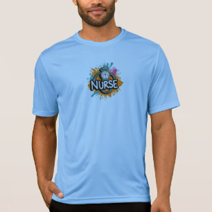Dynamische verpleegkundigen: de hartslag van de ge t-shirt