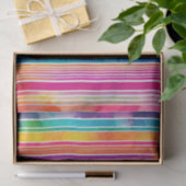 Dynamische Waterverf Stripes Tissuepapier (Geschenk)