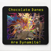 Dynamite Chocolate Dane Brothers Muismat (Voorkant)