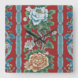 dynastieke tuin vierkante klok