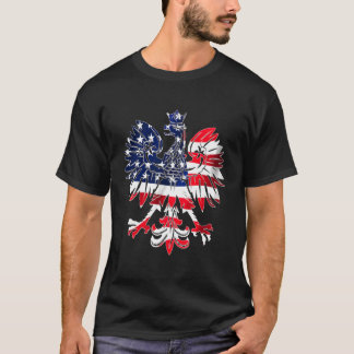 Dyngus Day Hoodie Poolse Eagle Amerikaanse vlag US T-shirt
