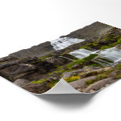 Dynjandi waterval poster (Hoek)