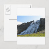 Dynjandifoss Briefkaart (Voorkant / Achterkant)