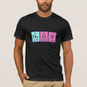Dyon periodieke tabelnaam shirt (Voorkant)