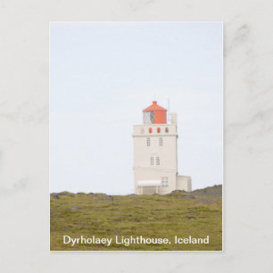 Dyrholaey vuurtoren IJsland Briefkaart