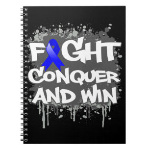 Dysautonomia Fight Conquer en Win Notitieboek