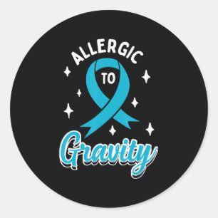 Dysautonomia POTS Awareness T-Shirt40 Ronde Sticker