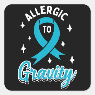 Dysautonomia POTS Awareness T-Shirt40 Vierkante Sticker