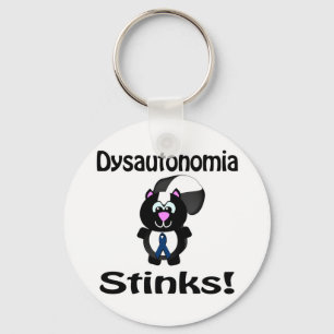 Dysautonomia Stinks Skunk Awareness Design Sleutelhanger
