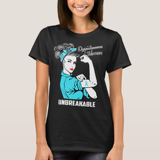 Dysautonomia Warrior onbreekbaar T-shirt (Voorkant)