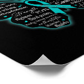 Dysautonomie Bewustmaking POTS HyperPOTS NCS Maand Poster (Hoek)