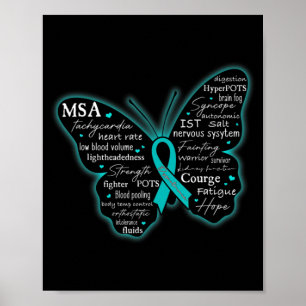 Dysautonomie Bewustmaking POTS HyperPOTS NCS Maand Poster