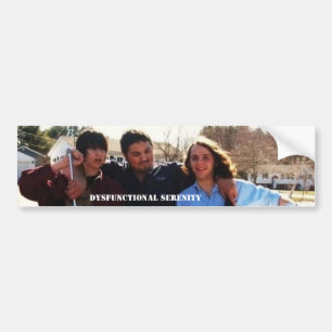 Dysfunctionele Bumpersticker