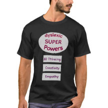 Dyslectische Superkrachten T-Shirt