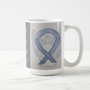 Dyslexia Awareness Ribbon Angel Custom Mok