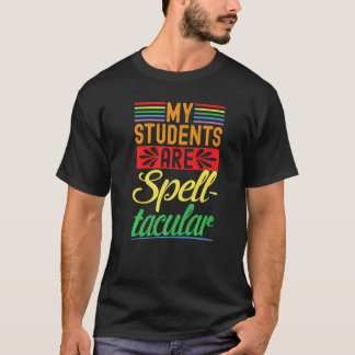Dyslexia Teacher Awareness Dyslexic Reading Therap T-shirt