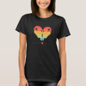 Dyslexia Teacher Heart Dyslexia Therapist T-shirt (Voorkant)