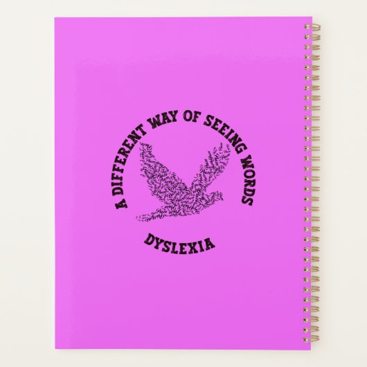 DYSLEXIA - UNE FAÇON DIFFÉRENTE DE VOIR DES MOTS (Dos)