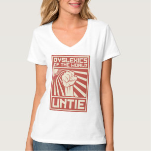 Dyslexica van de WereldUNTIE T-shirt